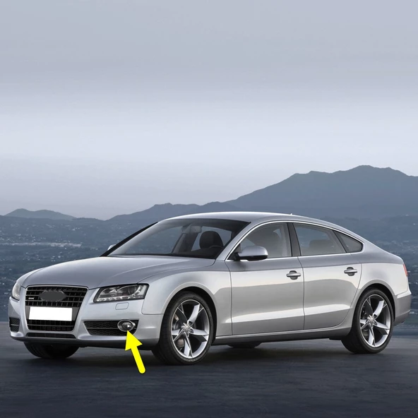 Audi A5 Sportback 2009-2011 Ön Tampon Sol Sis Farı Lambası 8T0941699E ürün görseli 1