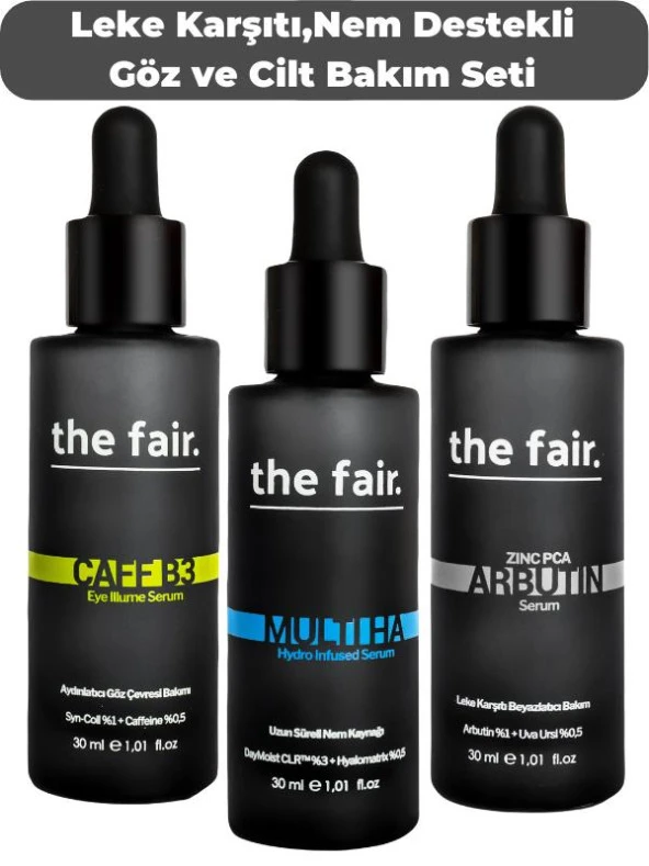 the fair. Leke Karşıtı,Nem Destekli Göz ve Cilt Bakım Seti ürün görseli 1