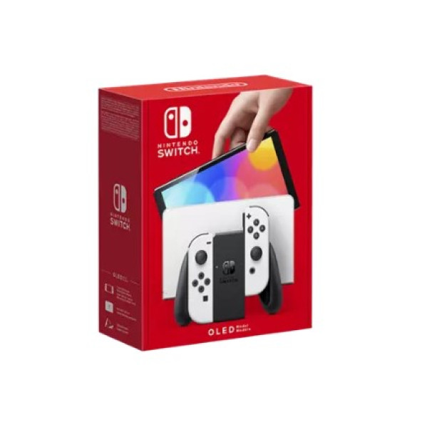 Nintendo Switch OLED Beyaz Oyun Konsolu ürün görseli 1