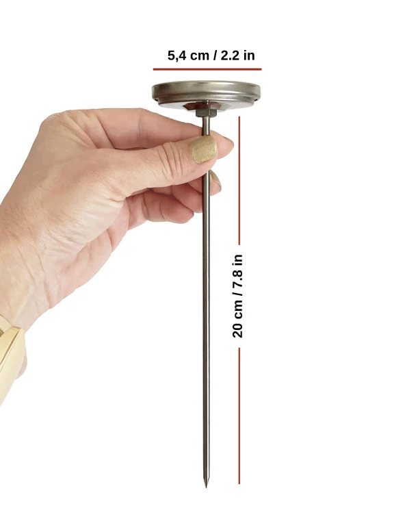 AEK-Tech Kompost Toprak Termometresi 20cm Prob - Resim 4