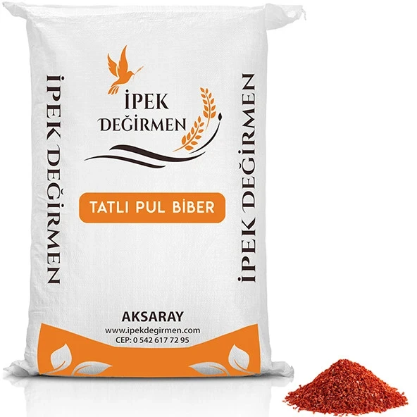 İpek Değirmen Tatlı Pul Biber 1 Kg - Doğal Katkısız Saf ürün görseli 1
