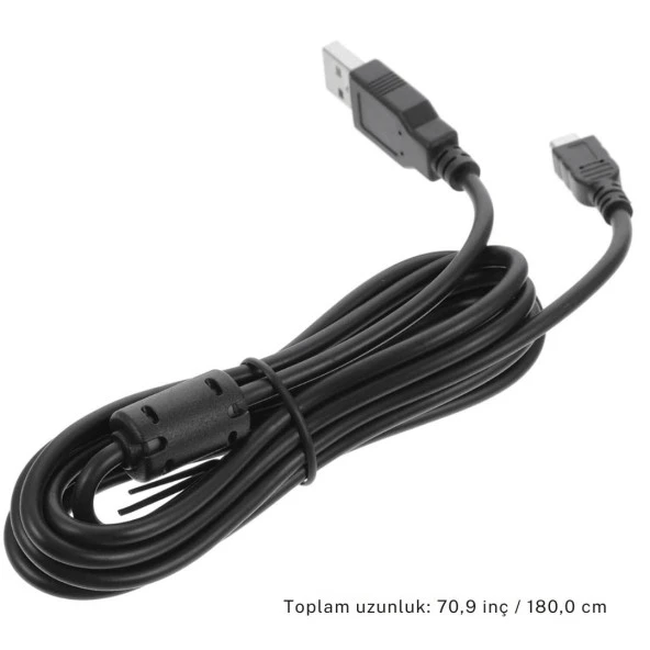 Cosmostech PS3 Kol Controller Gamepad için Uyumlu Joystick Şarj Kablosu - Resim 7