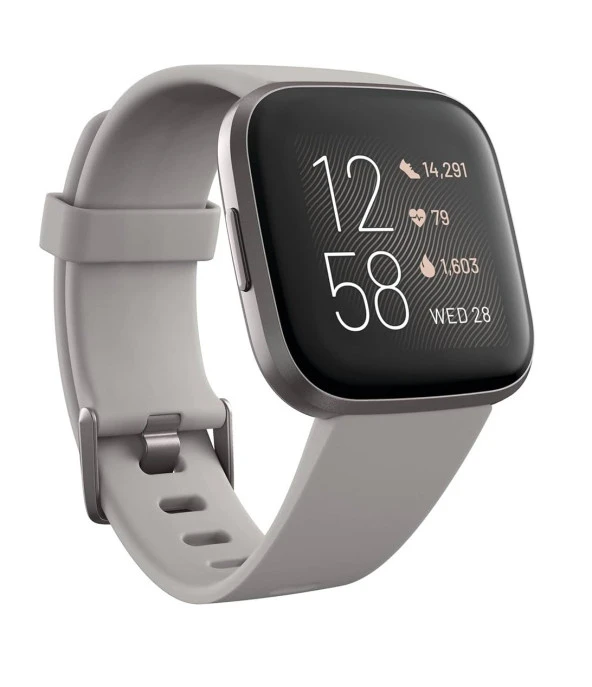 Tfy Store Fitbit Versa 2 Uyumlu  2 Adet Şeffaf Ekran koruyucu Nano Jelatin ürün görseli 1