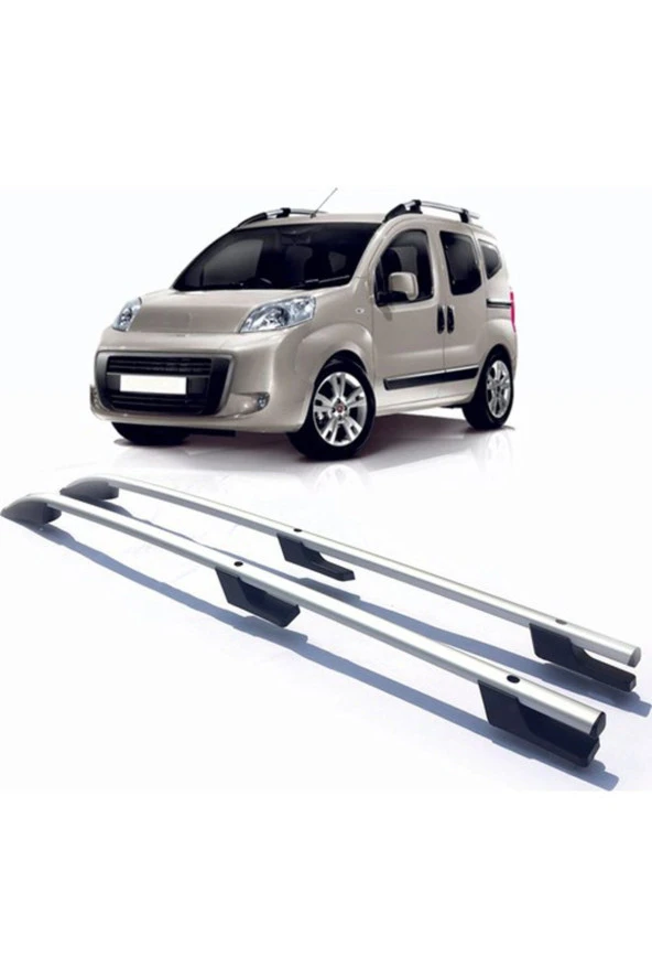 Fiat Fiorino Üst Port Bagaj Tavan Çıtası Gri Lüks Tip ürün görseli 1