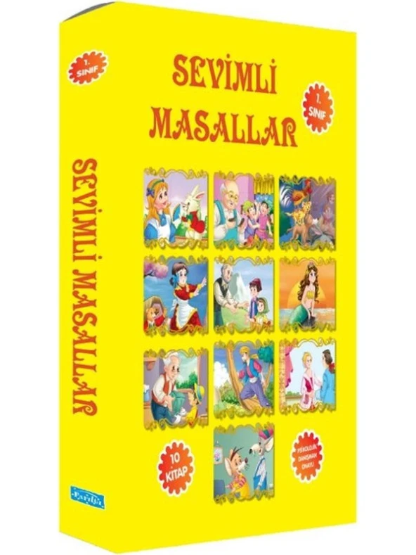 Sevimli Masallar 10 Kitap Set - Ülkü Unsu ürün görseli 1