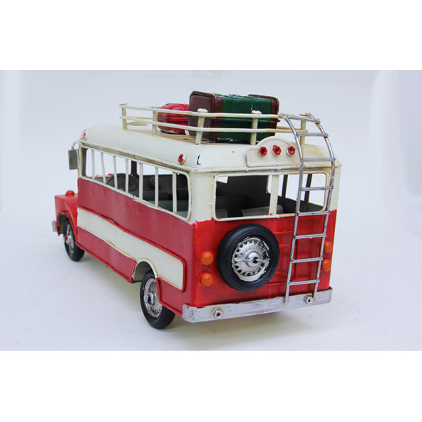 Dekoratif Metal Otobüs C0955 Model-M89 - Resim 3