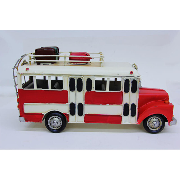Dekoratif Metal Otobüs C0955 Model-M89 - Resim 4