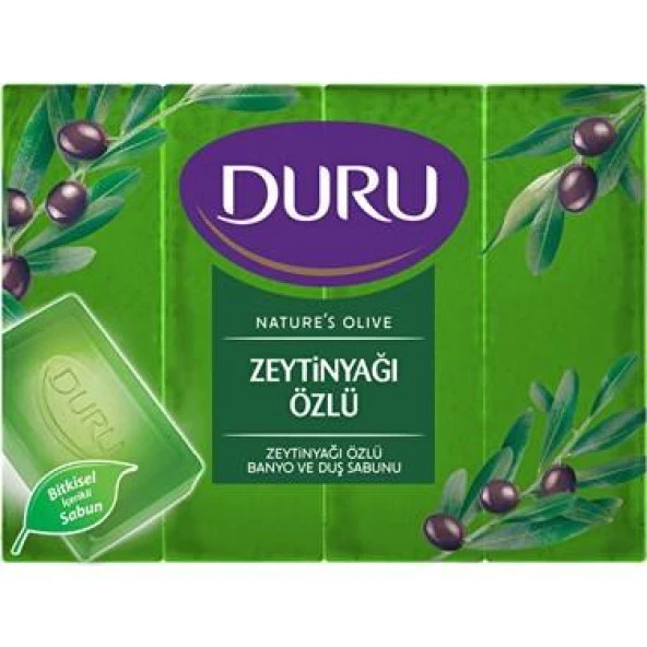Duru Duş Sabunu 4 X 150 Gr Zeytinyağı Özlü 600 Gr ürün görseli 1