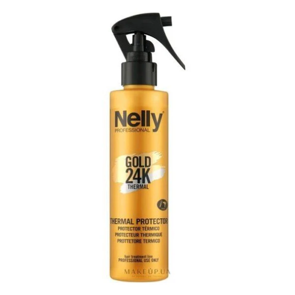 Nelly Gold Thermal Protector 24k Spray 200 ml Isıya Karşı Koruma ürün görseli 1