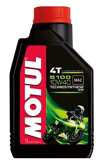 MOTUL 5100 10W-40 4T 1 LT MOTOSİKLET YAĞI ürün görseli 1