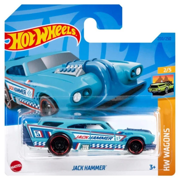 Hot Wheels Tekli Arabalar Jack Hammer HKH71 - Resim 4