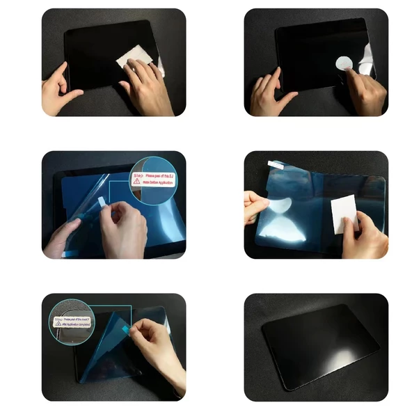 Tab S9 Plus Kağıt Hisli Mat ​​​​​​​​​​​​​​​Paper-Like Ekran Koruyucu - Resim 4