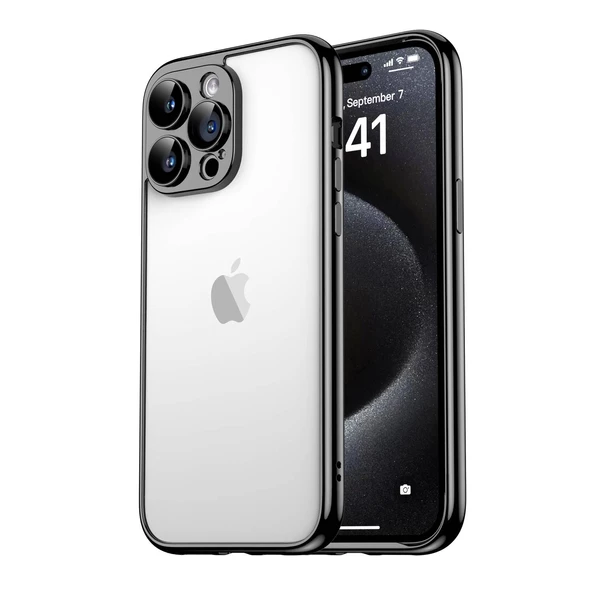 iPhone 15 Pro Uyumlu Kılıf Kamera Korumalı Bontez Bumper ürün görseli 1