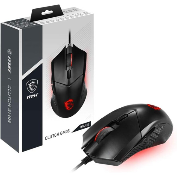 MSI Clutch GM08 Kablolu Optik Oyuncu Mouse - Resim 3