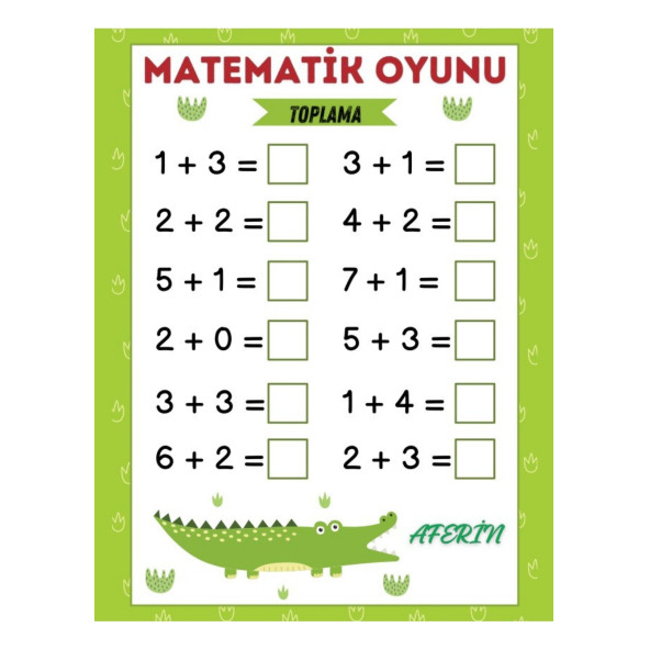 Oyunlarla Matematik Eğitim Seti (2 Kitap) - Resim 6