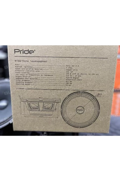 Apocalypse Pride Audio Ruby 8 V3 20 Cm 200Rms Rusya - Resim 2