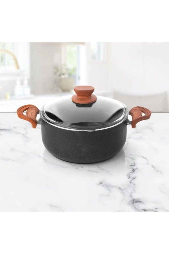 CVS Dn 20016 28cm Granit Derin Tencere ürün görseli 1