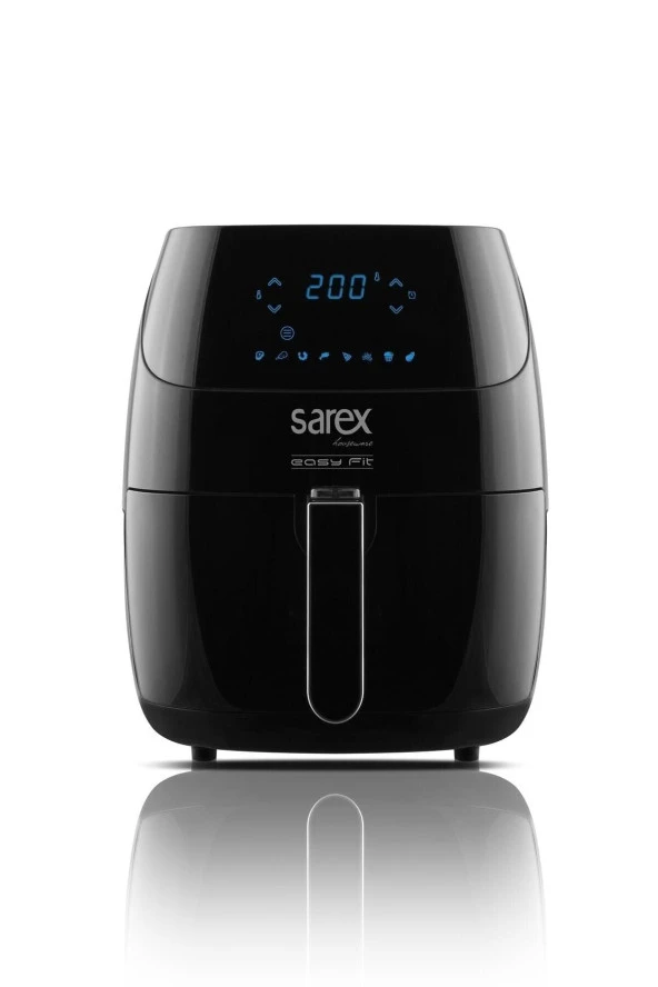 Sarex Sr-7000 Easy Fit Airfryer - Siyah - Resim 2