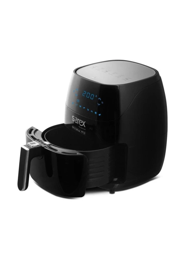 Sarex Sr-7000 Easy Fit Airfryer - Siyah - Resim 4
