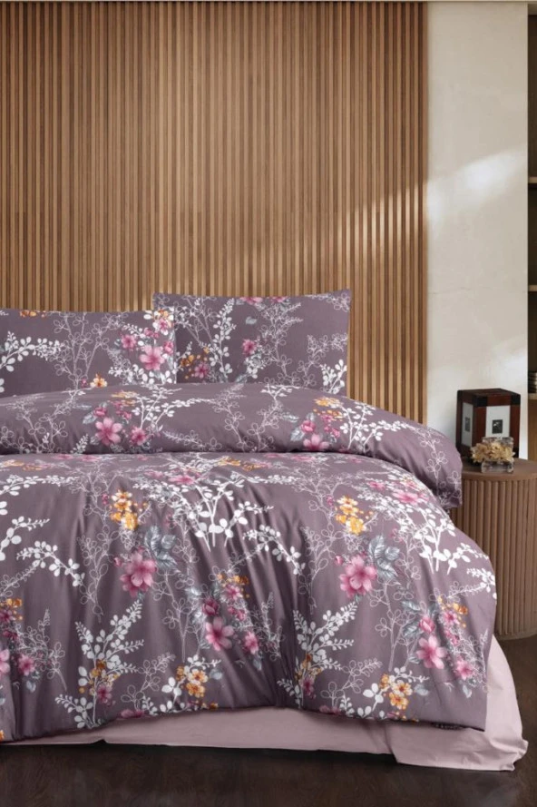 Atra 6 Parça Comforter Çeyiz Seti Gül Kurusu ürün görseli 1