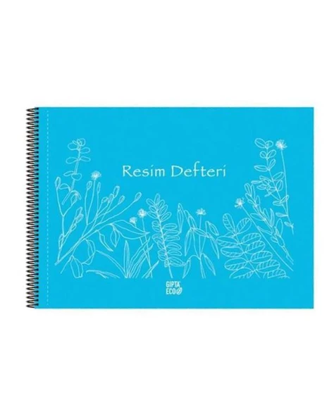 Gıpta Eco Fresco Spiralli Pp Kapak Resim Defter 25 x 35cm 25 Yaprak ürün görseli 1