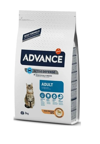 Advance Tavuklu Ve Pirinçli Yetişkin Kedi Maması 3 Kg ürün görseli 1