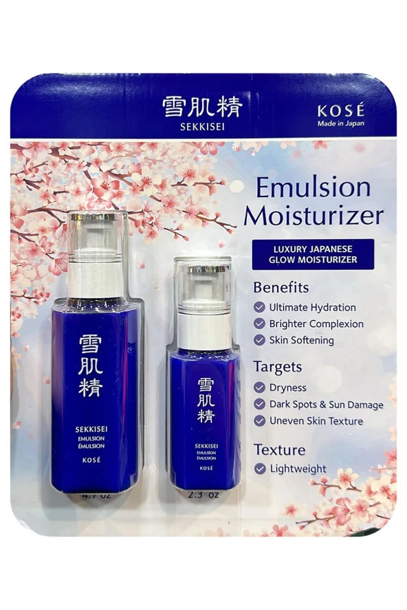 Sekkisei Emulsion Nemlendirici 140ML + 70ML ürün görseli 1