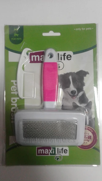 Maxi Life Kedi Köpek Fırçası 9,5 cm ürün görseli 1