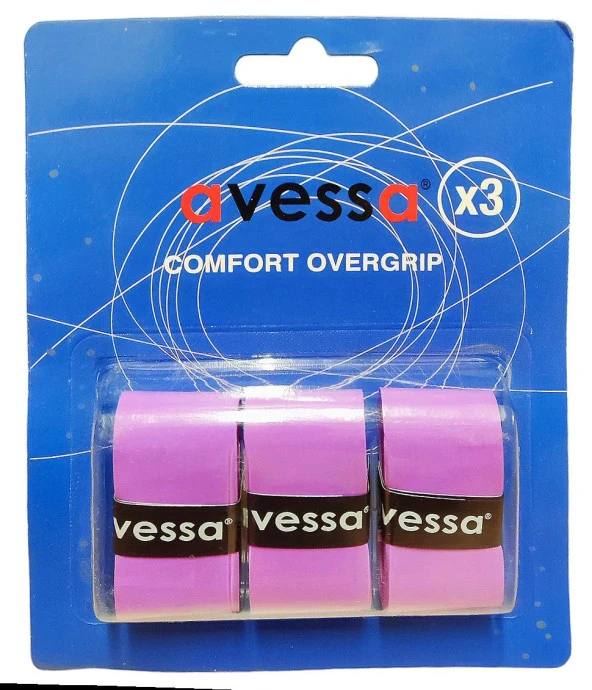 Avessa Og-20 Overgrip Mor 3lü ürün görseli 1