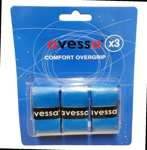 Avessa Og-30 Overgrip Mavi 3lü ürün görseli 1