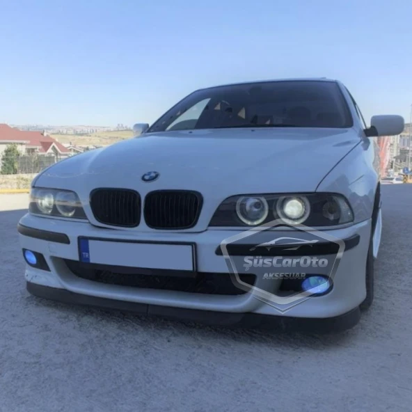 BMW 5 Serisi E39 1995-2004 Uyumlu Üniversal Astra H lip Esnek Ön Lip 2 Parça Tampon Altı Dil Karlık Ön Ek ürün görseli 1