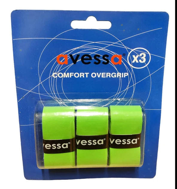 Avessa Og-50 Overgrip Yeşil 3lü ürün görseli 1