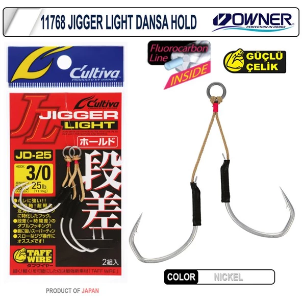 Cultiva 11768 Jigger Light Dansa Hold Asist İğne ürün görseli 1