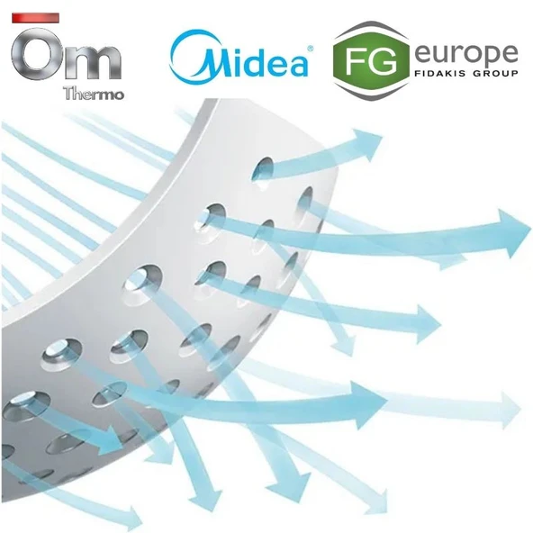 2026  A+++ Midea Breezeless E 12000 Btu Duvar Tipi Montaj Dahil - Resim 8