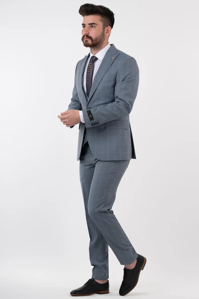 SİR YELEKLİ TAKIM ELBİSE - Resim 2