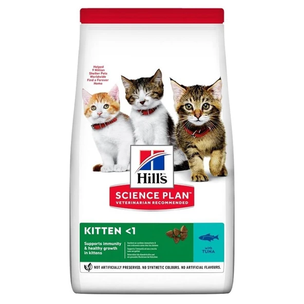 Hills Kitten Ton Balıklı Yavru Kedi Maması 1,5 Kg ürün görseli 1