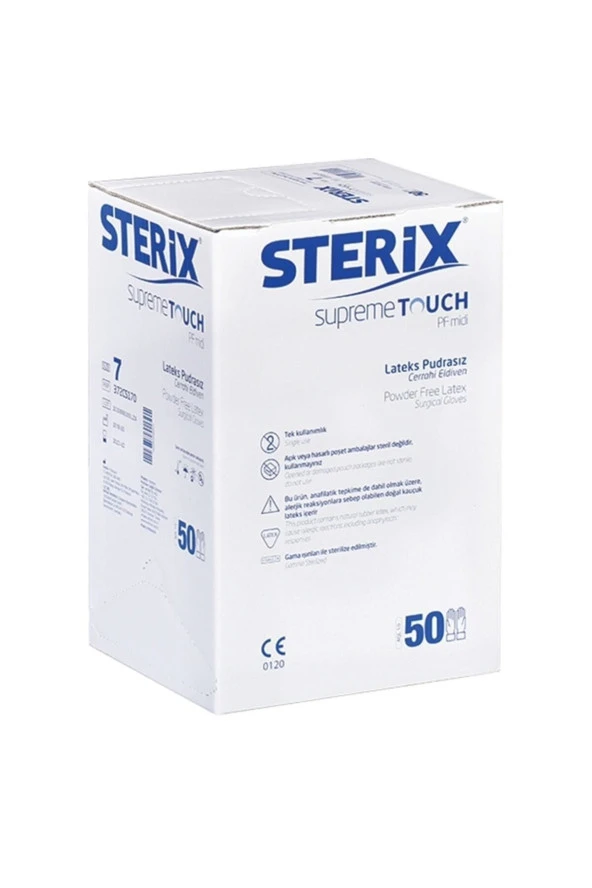 Sterix Steril Eldiven 50 Çiftli No:7 ürün görseli 1