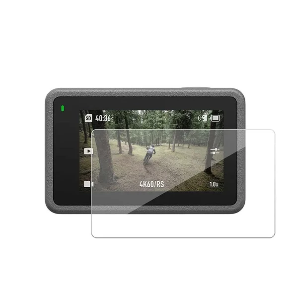 Djı Osmo Action 3 Uyumlu 2 Ön 2 Arka Ekran Şeffaf Ekran koruyucu Nano Jelatin ürün görseli 1