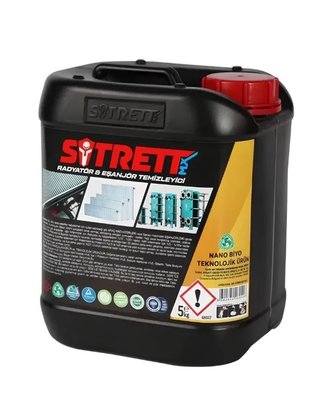 SİTRETT MX Radyatör & Eşanjör Temizleyici Endüstriyel Asidik 5 Kg ürün görseli 1
