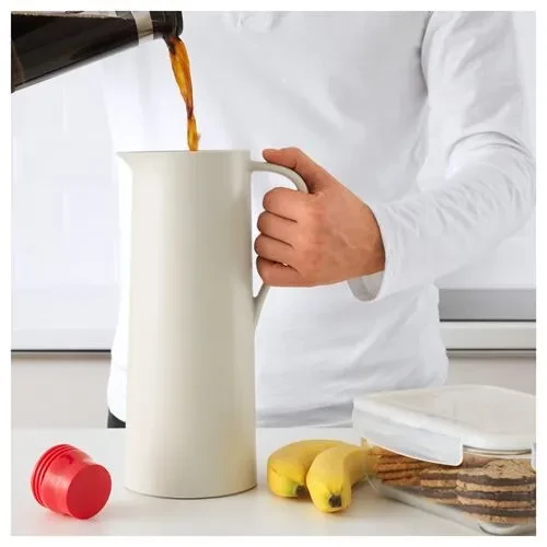 IKEA Behövd Termos Bej kırmızı 1 Lt - Resim 2