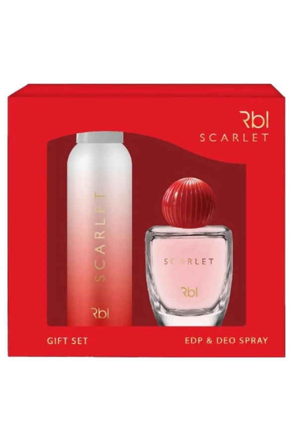 Rebul Women Scarlet Parfüm 50 ml + Deodorant 150 ml ürün görseli 1
