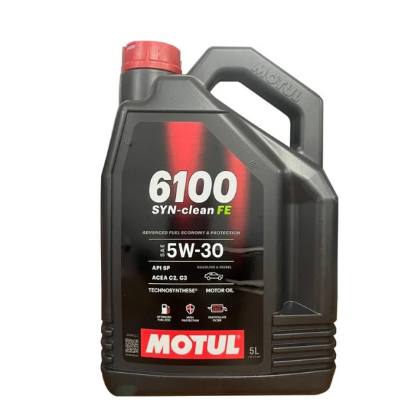 Motul 6100 SYN-Clean FE 5W30 5 Lt ürün görseli 1