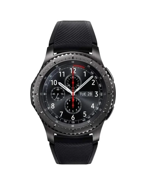 Cda Store Sam.Galaxy Gear S3 Frontier Uyumlu 2 Adet Şeffaf Ekran koruyucu Nano Jelatin ürün görseli 1