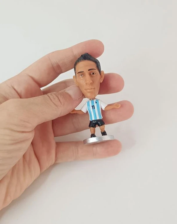 Cabezon Di Maria Sel  Futbolcu 3D 7 cm Figür Futbol Yıldızı Biblo ürün görseli 1