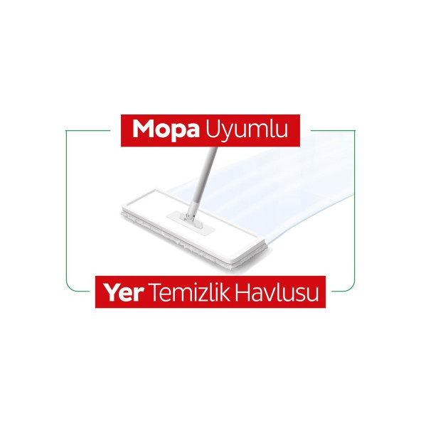 Sleepy Easy Clean Arap Sabunu Katkılı Mopa Uyumlu Yer Temizlik Havlusu 50 Yaprak ürün görseli 1