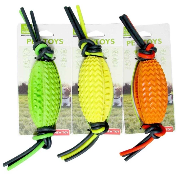 Nunbell Tutamaçlı Kauçuk Köpek Çekiştirme Oyuncağı 35 cm (1 Adet) ürün görseli 1