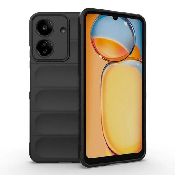 Gpack Xiaomi Redmi 13C Kılıf Etnik Optimum Mat Kamera Korumalı Silikon ürün görseli 1