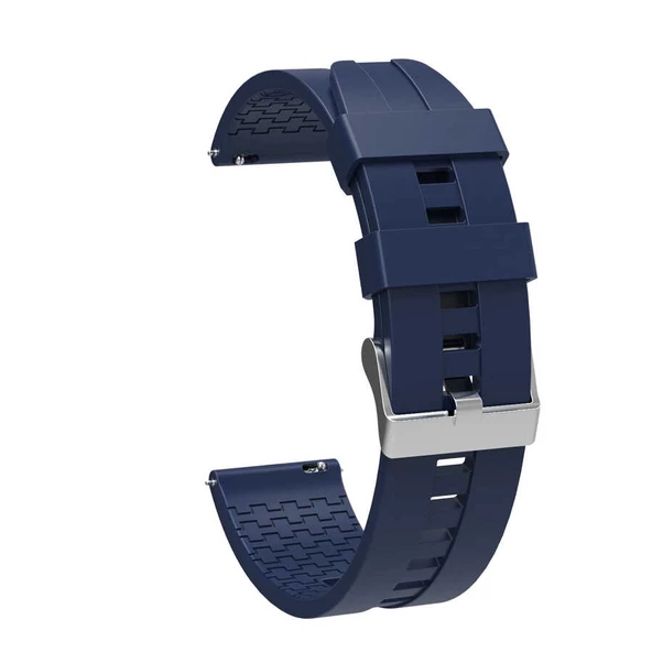Gpack Amazfit Bip 5 Kordon Silikon Kancalı KRD 23 - Resim 2