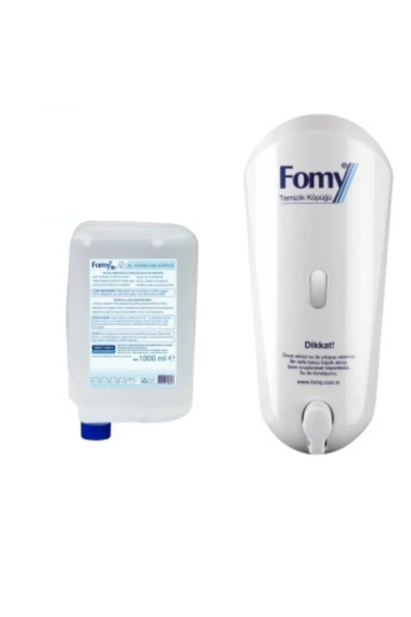 Fomy Standart Köpük Sabun Kartuş 1000 ML +1 Beyaz Dispenser ürün görseli 1