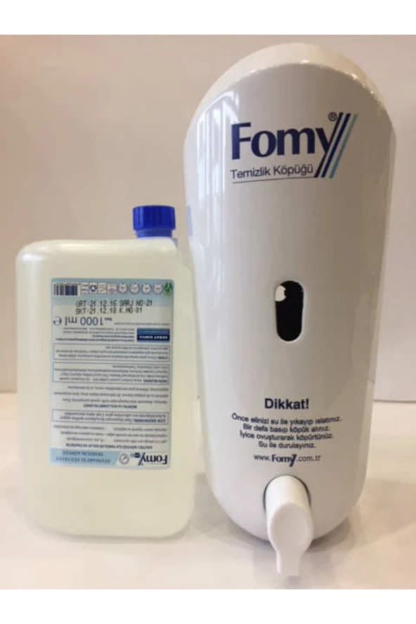 Fomy 1000 Ml Standart Köpük Sabun Kartuş + Dispenser ürün görseli 1